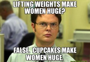 Will lifting weights make me bulky?