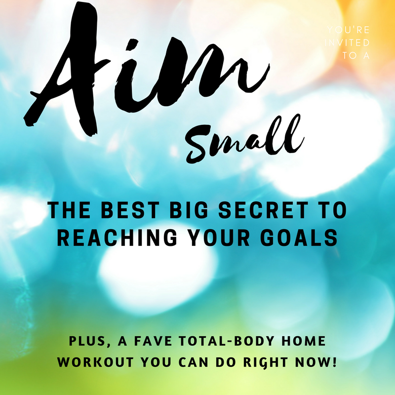 The Best Big Secret to Reaching Your Goals
